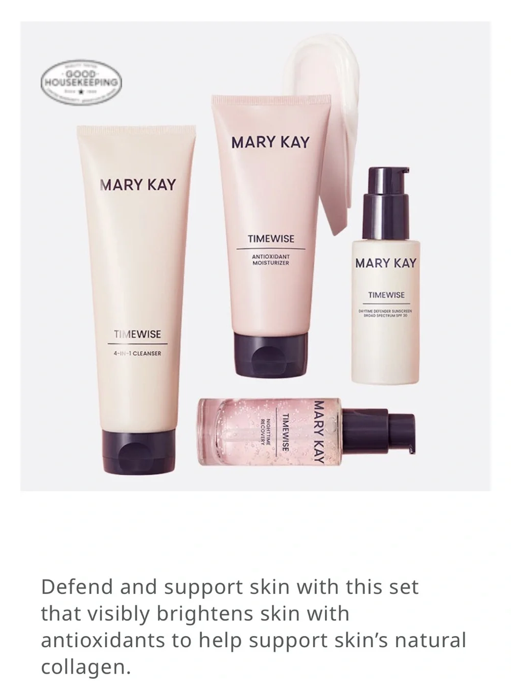 Mary Kay TimeWise Miracle Set Combination/Oily NEW Sealed 4 Piece Skincare